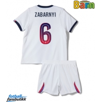 Paris Saint-Germain Ilya Zabarnyi #6 Bortedraktsett Barn 2026-27 Kortermet (+ Korte bukser)